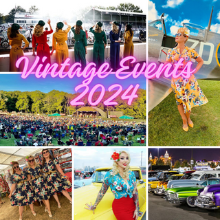 vintage events 2024 1940s fashion 1950s dress