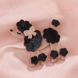 1950s Kitch .. Poodle Brooch