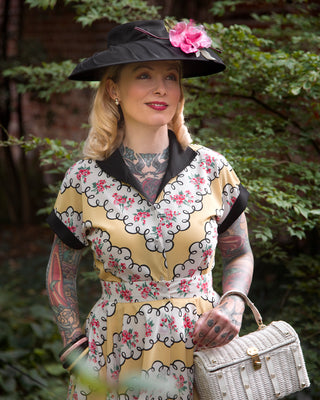 The "Casey" Dress in Daydream Print, True & Authentic 1950s Vintage Style