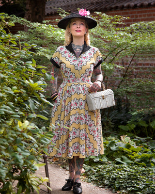 The "Casey" Dress in Daydream Print, True & Authentic 1950s Vintage Style