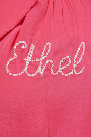 Ethel-49er Dress in Raspberry Pink By The Seamstress Of Bloomsbury, Classic 1940s Vintage Inspired Style