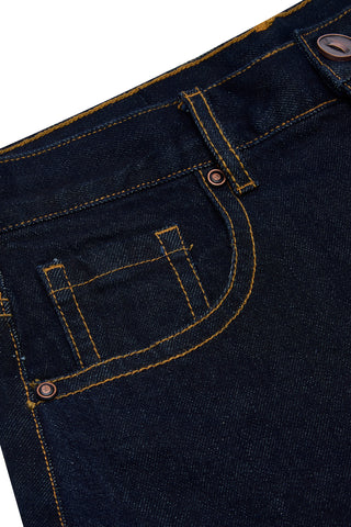 The "Marilyn" High Waisted Selvedge Denim Jeans, Authentic Late 1940s Vintage Style