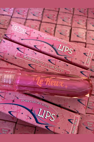 FOREVER ON YOUR LIPS – LIQUID LIPSTICK IN DIABLO PINK  by Le Keux Cosmetics