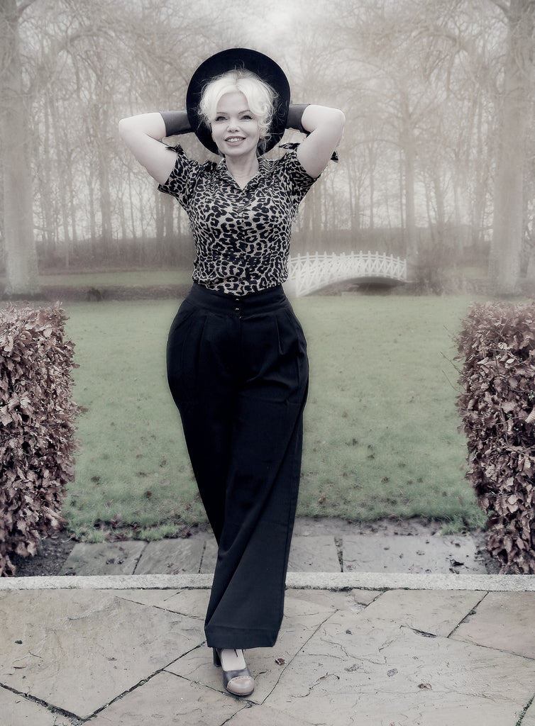 VINTAGE WIDE TROUSERS