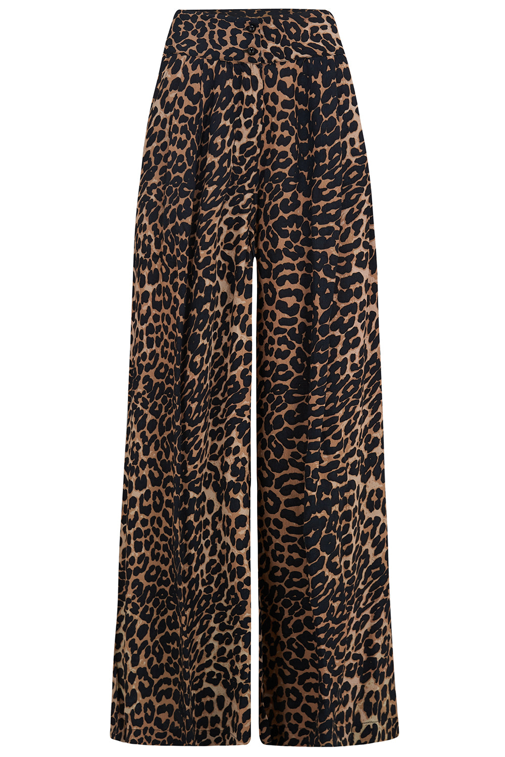Dress Pants - Light brown/leopard print - Ladies | H&M US